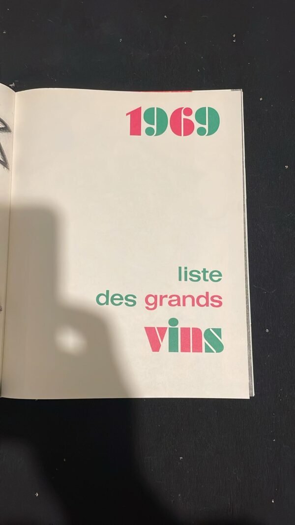 CATALOGUE DES GRANDS VINS NICOLAS 1969 – Image 5