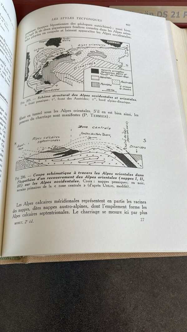 PRECIS DE GEOLOGIE - A L USAGE DES CANDIDATS A LA LICENCE ES SCIENCES, AU S.P.C.N. ET AUX GRANDES ECOLES. MORET LEON Edité par MASSON ET CIE, 1955 – Image 6