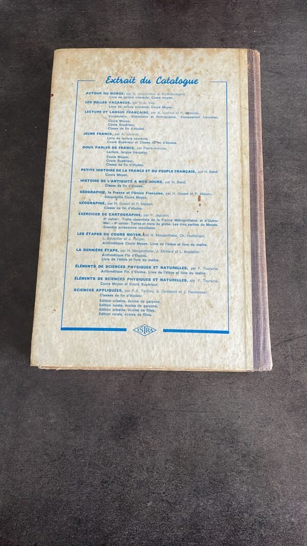 Sciences appliquées - classe de fin d'études primaires - instruction ministérielle du 30 juillet 1953- applicable au 1er octobre 1954- Edition pour écoles rurales de filles – Image 3