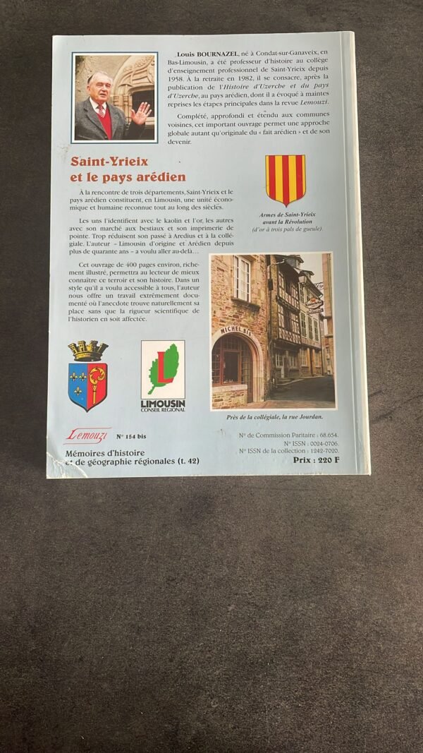Saint-Yrieix et le pays arédien / Lemouzi N°154 bis Louis  Bournazel. – Image 3
