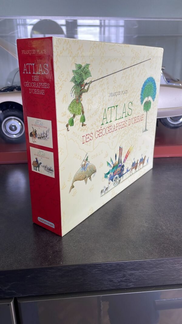 François Place : Atlas des géographes d’Orbae. (coffret II Tomes ) Editions : Casterman 2014