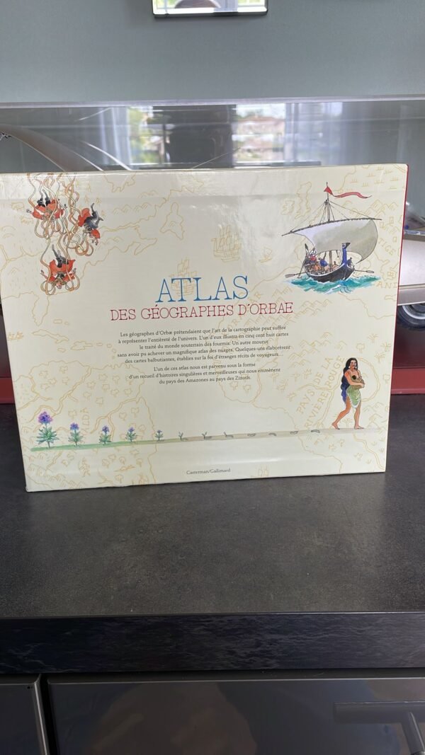 François Place : Atlas des géographes d’Orbae. (coffret II Tomes ) Editions : Casterman 2014 – Image 5