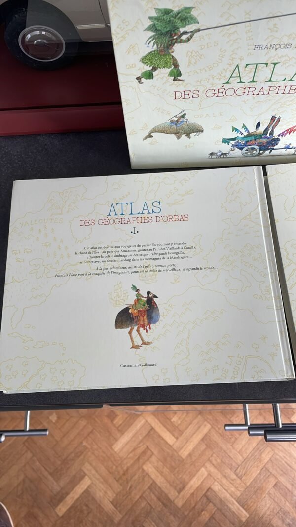 François Place : Atlas des géographes d’Orbae. (coffret II Tomes ) Editions : Casterman 2014 – Image 10
