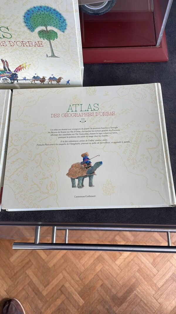 François Place : Atlas des géographes d’Orbae. (coffret II Tomes ) Editions : Casterman 2014 – Image 9