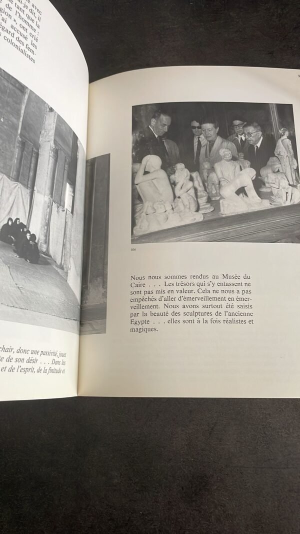 Simone De Beauvoir et le Cours du Monde. :Textes rassemblés par Claude Francis. Photos réunies par Janine Niepce. – Image 7