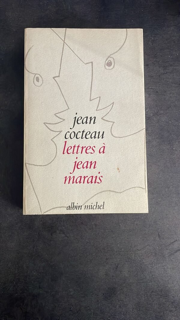 Jean Cocteau. Lettres à Jean Marais. Abondamment illustrée.