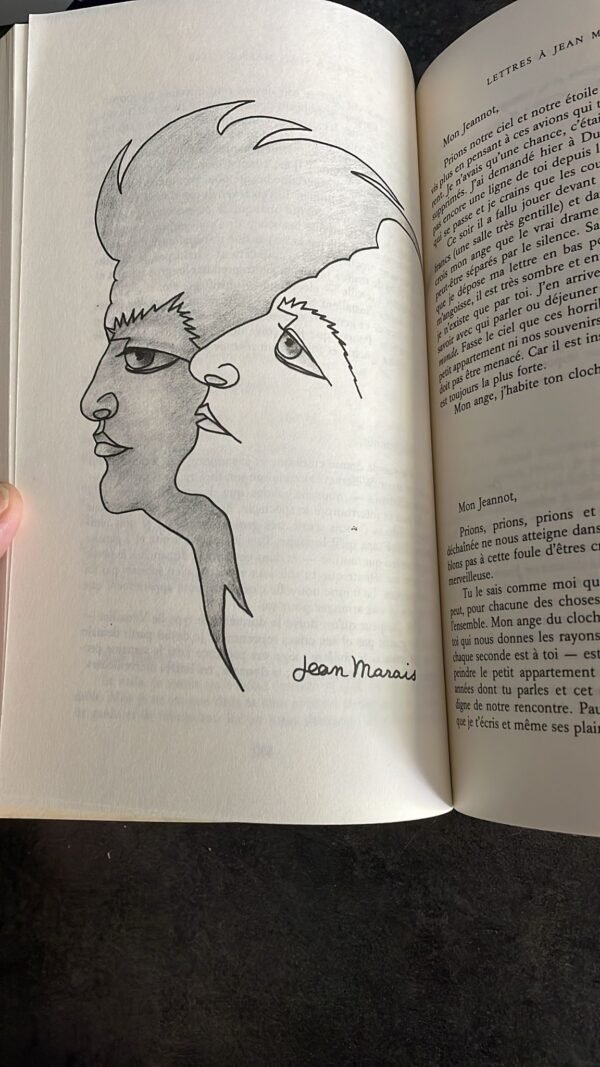 Jean Cocteau. Lettres à Jean Marais. Abondamment illustrée. – Image 6