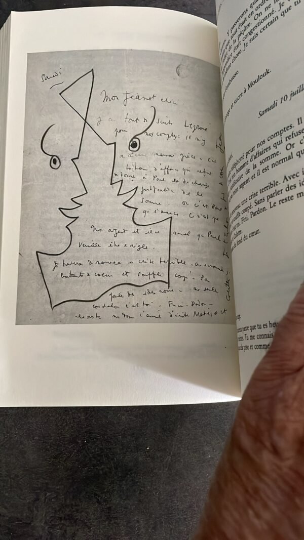 Jean Cocteau. Lettres à Jean Marais. Abondamment illustrée. – Image 8