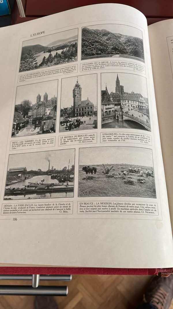 Ernest‎ GRANGER.   ‎Nouvelle Géographie Universelle. Hachette 1922. En II  Volumes – Image 10