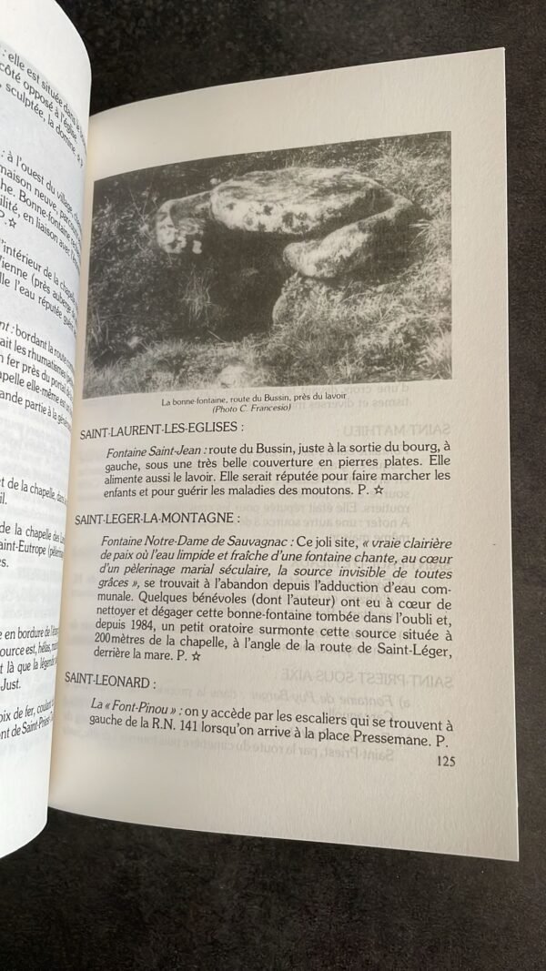 Limousin ensorcelé : sorcellerie, légendes,phénomènes mystérieux, magnétiseurs, guérisseurs, sorciers - 4ème éditions La Vetizou,1992. Dédicace de L'Auteur. – Image 6