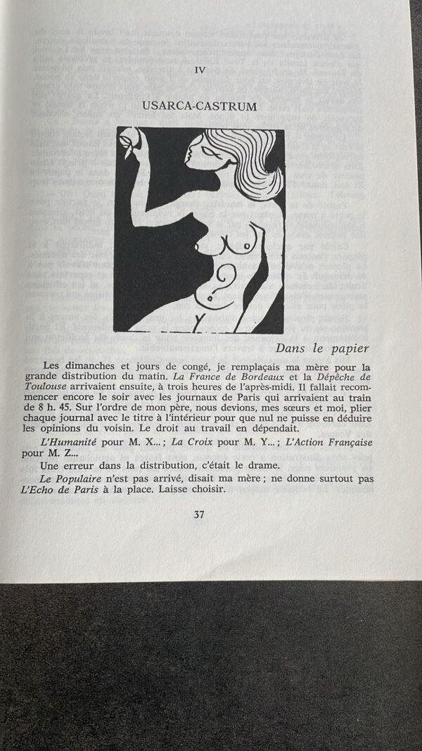 HISTOIRE et petites histoires d'UZERCHE des premiers hommes à la "belle époque"  Jean Lofficial -Illustrations de Maurice CHEMIN. – Image 6
