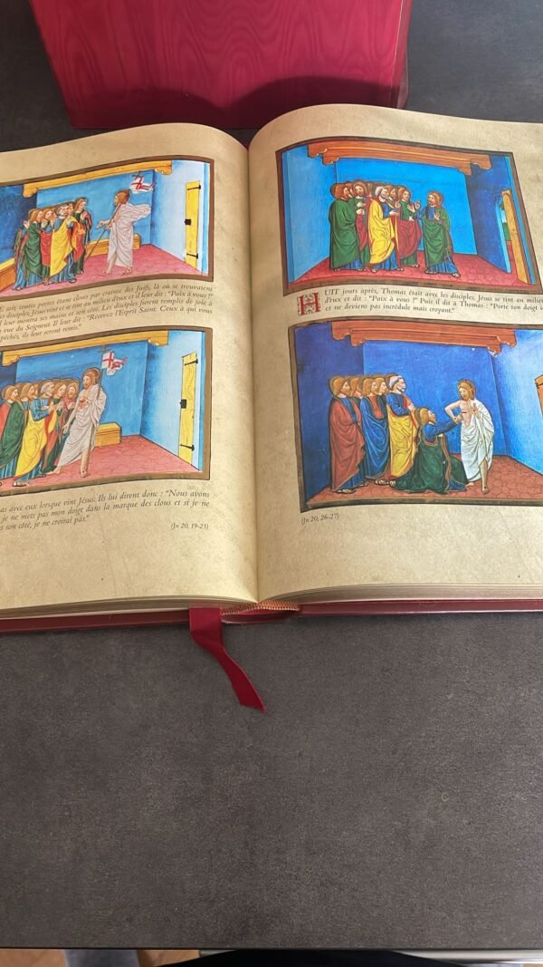 La Sainte Bible. ( Ancien &  Nouveau Testament ). III Volumes. Editions Lidis ,Paris. – Image 6