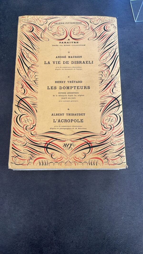 Guy de Pourtalès. La Vie de Franz Liszt. Edition Originale. 1927. Exemplaire Numéroté.  Collection Galerie Pittoresque N°1 – Image 3