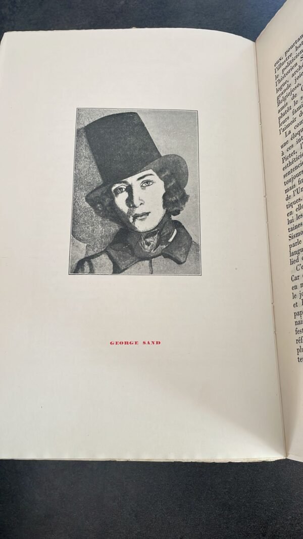Guy de Pourtalès. La Vie de Franz Liszt. Edition Originale. 1927. Exemplaire Numéroté.  Collection Galerie Pittoresque N°1 – Image 7