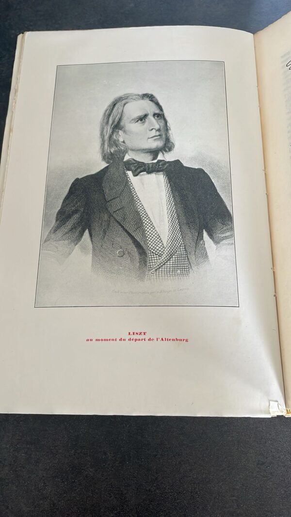 Guy de Pourtalès. La Vie de Franz Liszt. Edition Originale. 1927. Exemplaire Numéroté.  Collection Galerie Pittoresque N°1 – Image 9