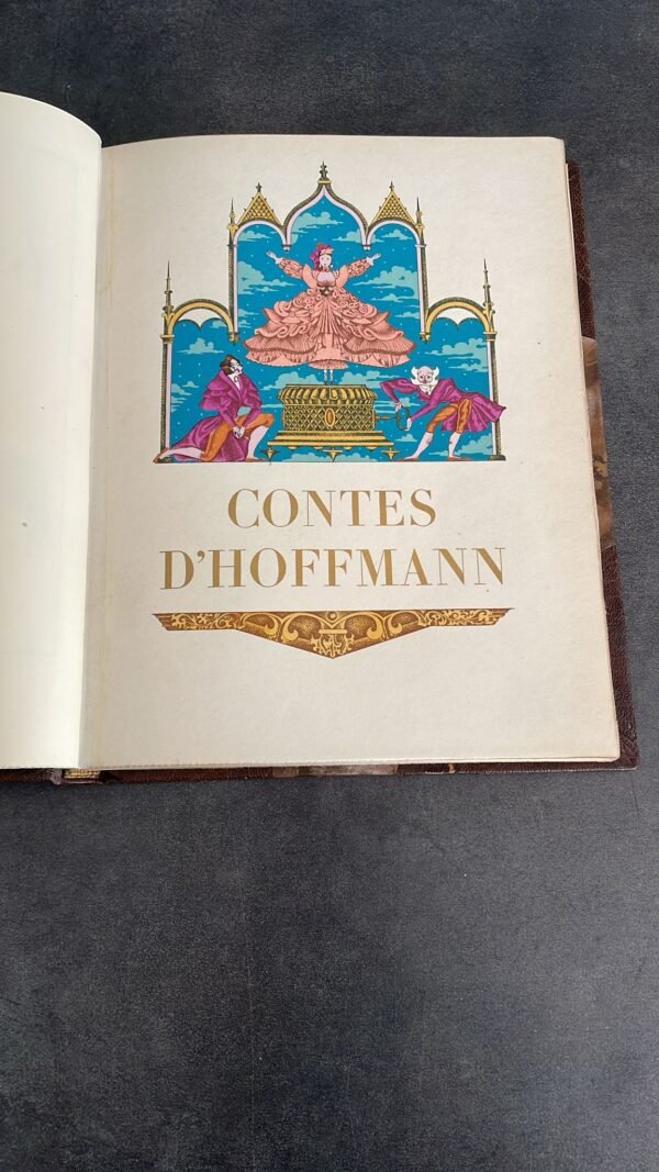 Contes d'Hoffmann. Traduits par P. Christian. Illustrations de Mario Laboccetta  L'Édition d'art H. Piazza, 1932. Illustré – Image 4
