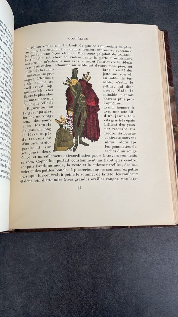Contes d'Hoffmann. Traduits par P. Christian. Illustrations de Mario Laboccetta  L'Édition d'art H. Piazza, 1932. Illustré – Image 5
