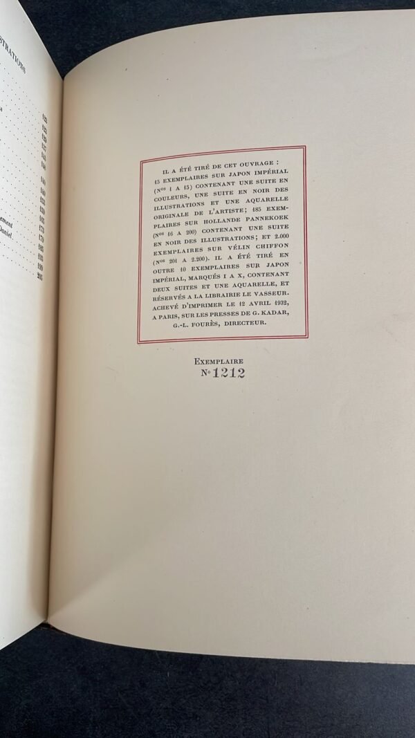 Contes d'Hoffmann. Traduits par P. Christian. Illustrations de Mario Laboccetta  L'Édition d'art H. Piazza, 1932. Illustré – Image 9