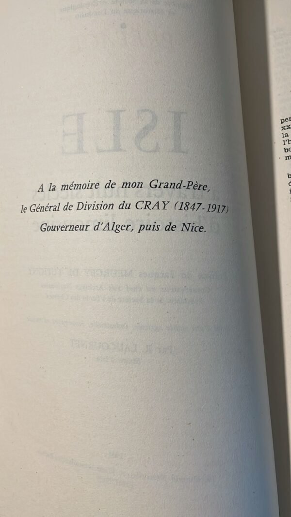 Livre RARE ORIGINAL /  ISLE à travers huit siècles d'histoire limousine par Serge du Cray 1961 – Image 4