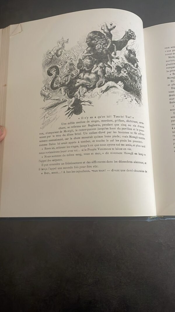 Le Livre De La Jungle. par  Rudyard Kipling. – Image 4