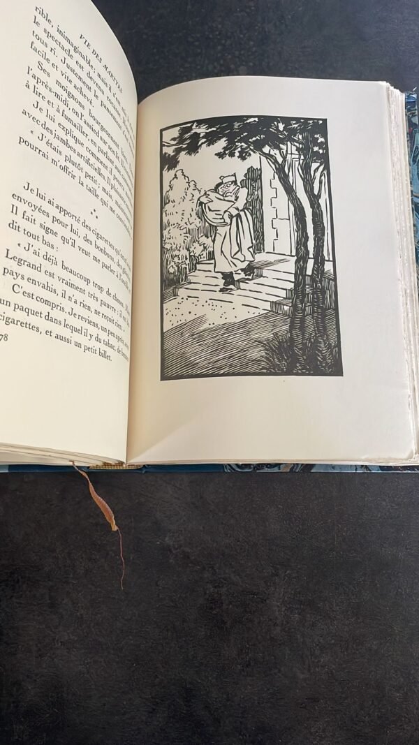 Reliure Vie des Martyrs 1914-1916 sur , Georges Duhamel, 19 illustrations de P.L. Guilbert gravées par Paul Baudier, Grands Ecrivains Hachette 1929 – Image 6
