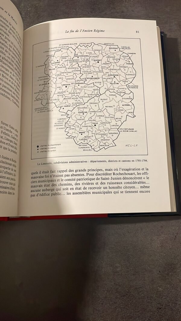La Révolution Française dans le Limousin et la Marche 1789-1989 Histoire provinciale de la Révolution française . EXEMPLAIRE :  N° 804 / 3000. – Image 7