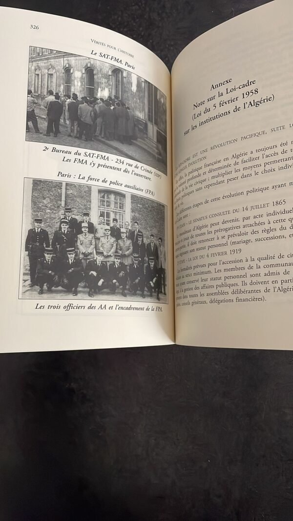 Dans la tourmente de l'Algérie en guerre : Tome II (1951-1962) La guerre contre le FLN du sol algérien.. à Paris – Image 4