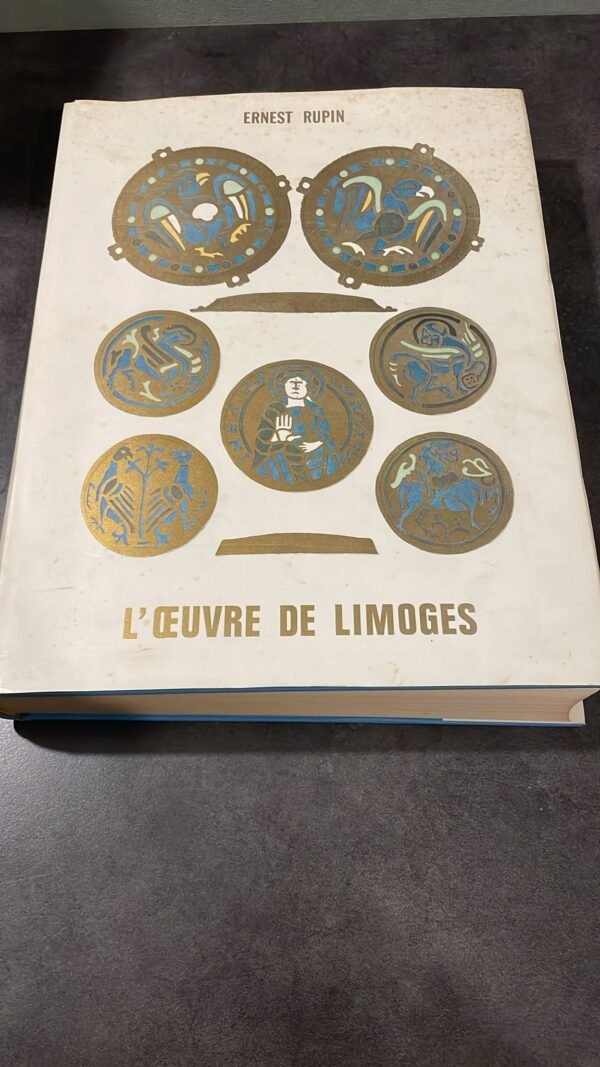 L'Œuvre de Limoges par Ernest Rupin .Ouvrage orné de 500 gravures, dont un grand nombre tirées hors texte. – Image 3