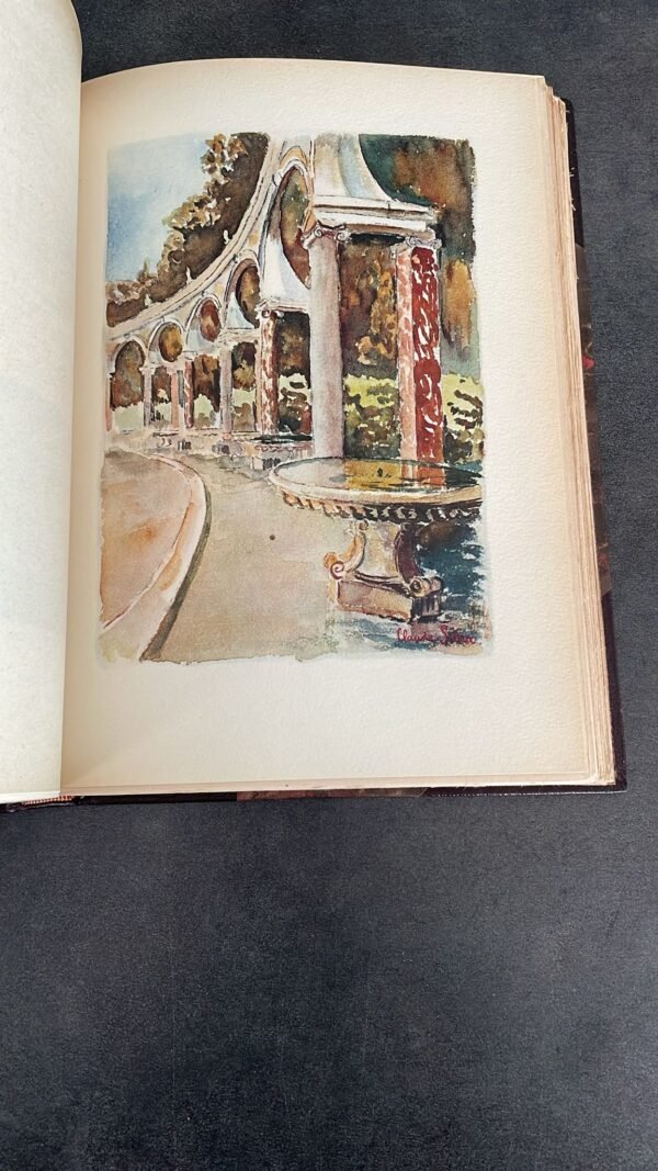 VERSAILLES par Raymond  Escholier Edité par Alpina , 1930. Aquarelles de  Claude Sibra Couverture de François De Marliave. – Image 5