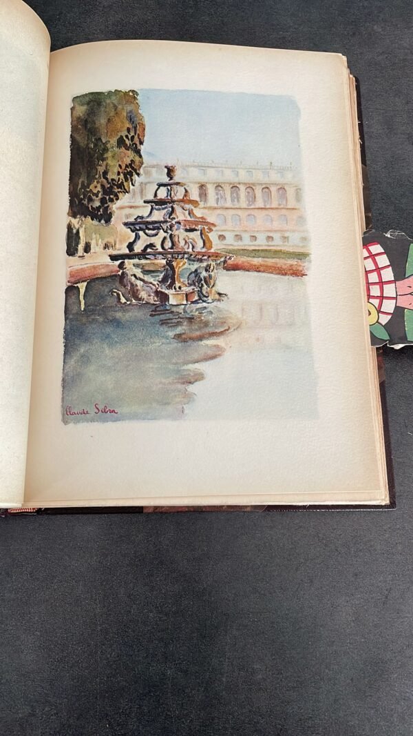 VERSAILLES par Raymond  Escholier Edité par Alpina , 1930. Aquarelles de  Claude Sibra Couverture de François De Marliave. – Image 6