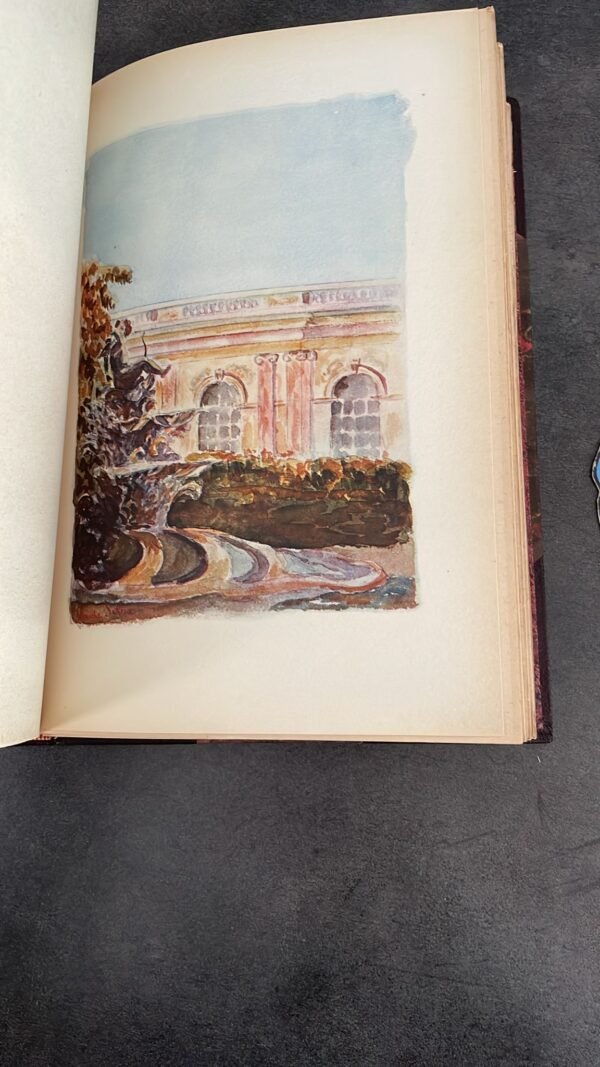 VERSAILLES par Raymond  Escholier Edité par Alpina , 1930. Aquarelles de  Claude Sibra Couverture de François De Marliave. – Image 8