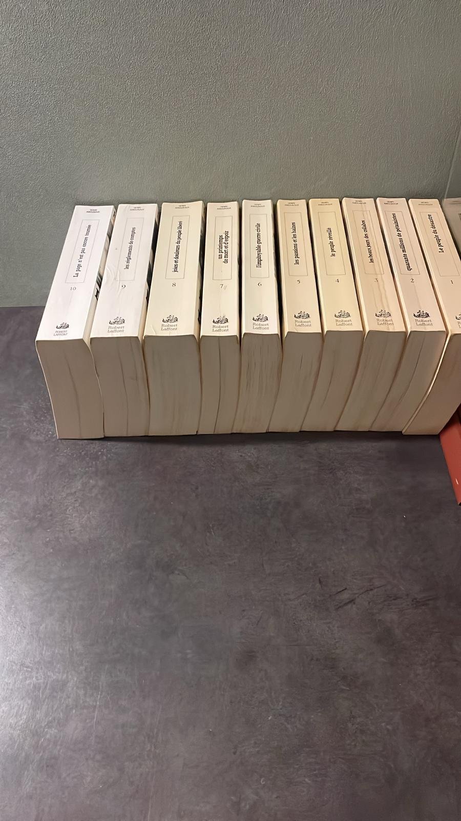 Présentation La Grande Histoire Des Français Sous L Occupation.  L'Intégrale- En 10 Tomes . de Henri Amouroux. Editions : Robert Laffont 1976 – Image 5