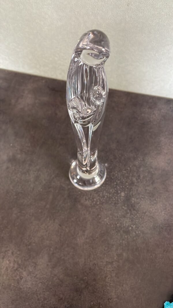 Vierge à L'Enfant En Cristal Signé Daum. – Image 5