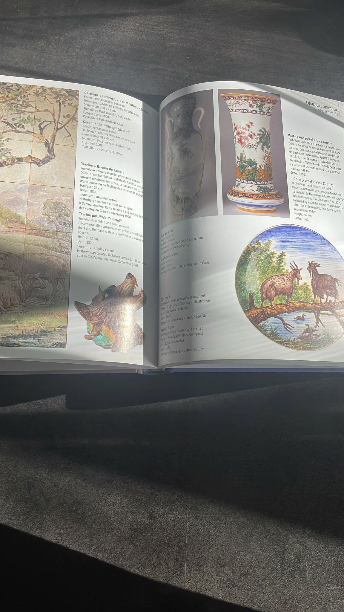 Faïencerie de Gien (édition bilingue français/anglais) Auteur : Jean-Claude Renard. – Image 3