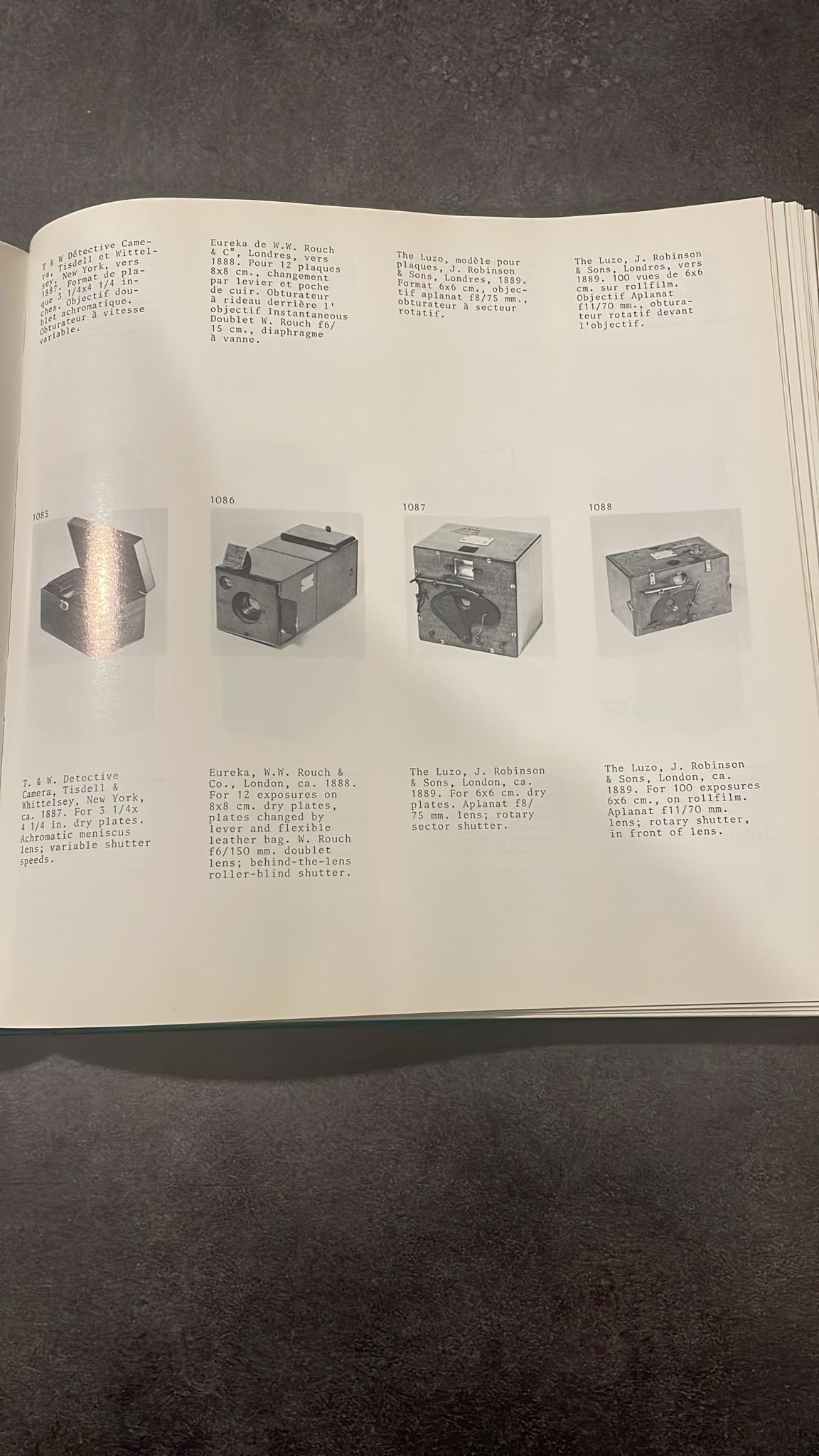 Michel Auer aura vécu pour la photographie ancienne et moderne. Guide des appareils photos ancien . – Image 8