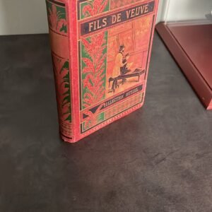 FILS DE VEUVE.  Par Stella Blandy. Collection Hetzel 1888. ( illustrations par J. Geoffroy.)  Edition originale.