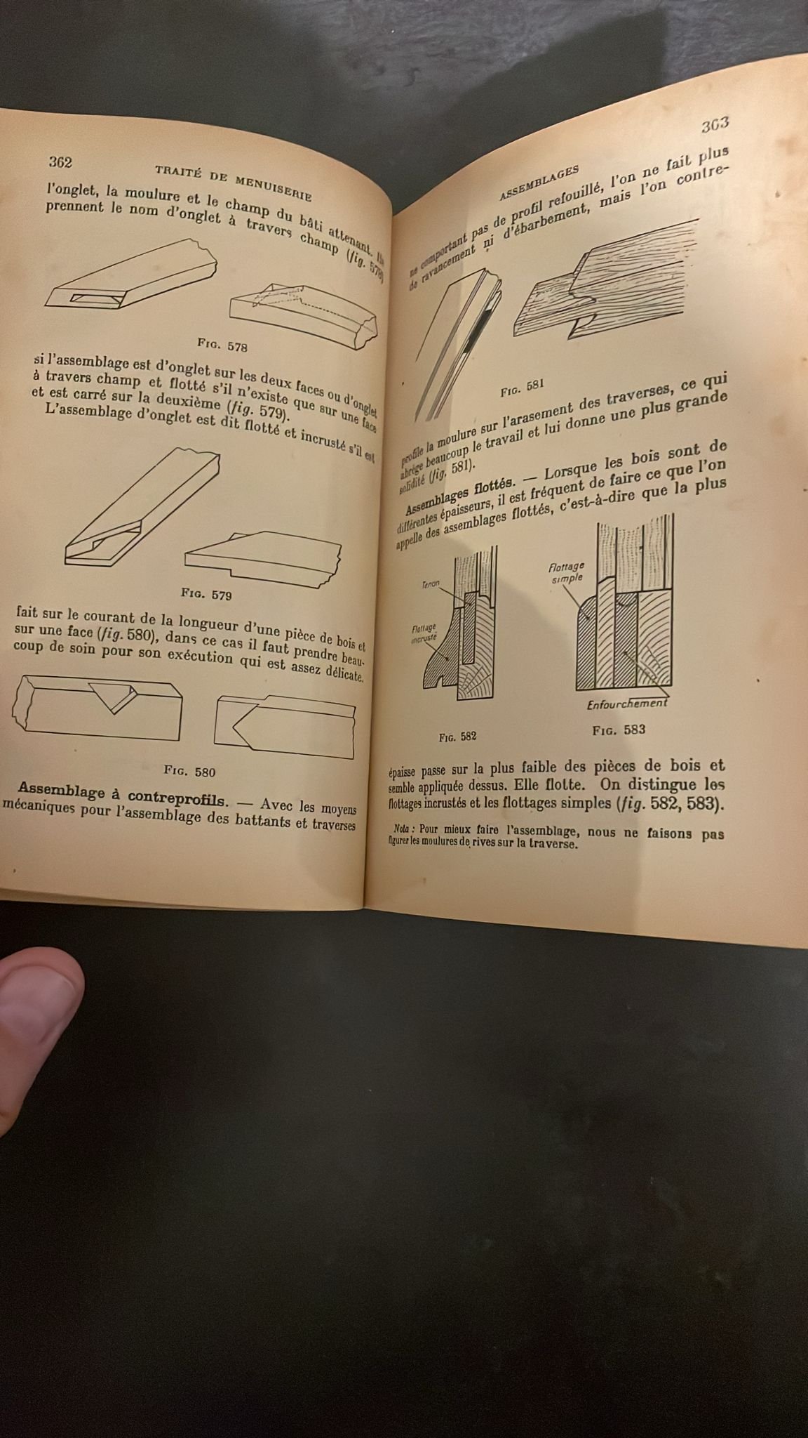 Traité Complet de Menuiserie Précédé de Notions de Géométrie. par Poussard & Caillard. – Image 4