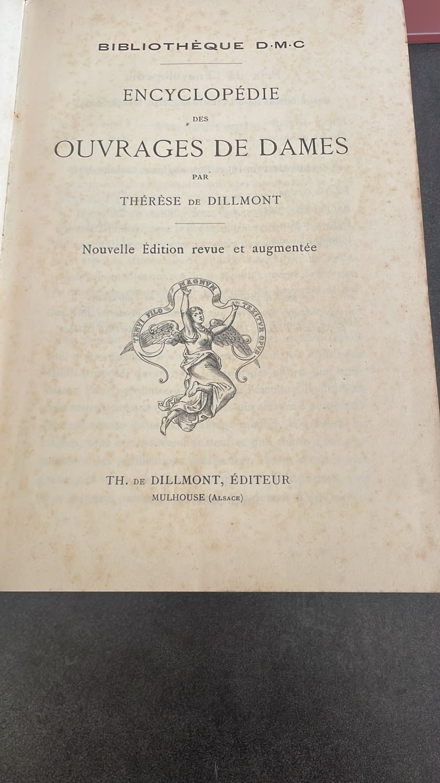 Encyclopédie des Ouvrages de Dames. Edition Revue et Augmentée par Thérèse de Dillmont. – Image 10